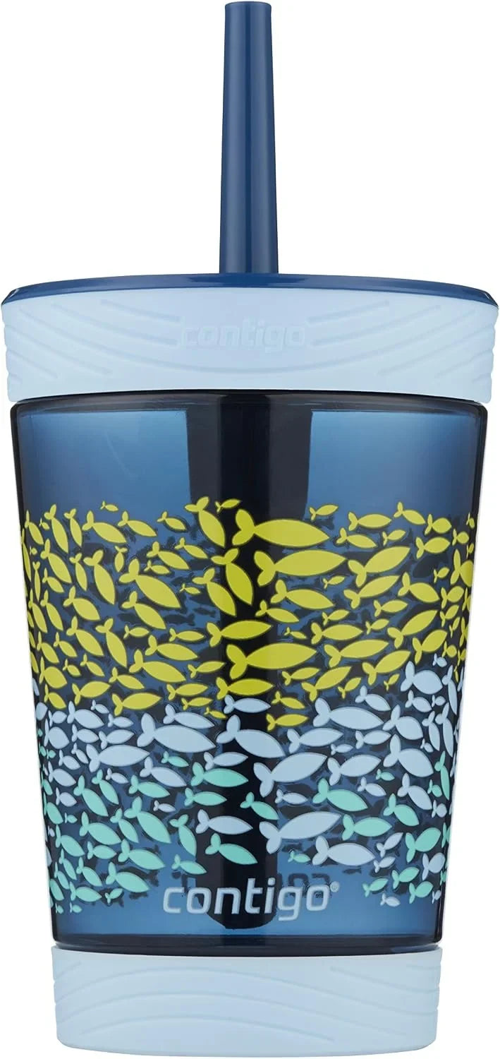 Contigo Kids Spill-Proof Tumbler with Straw 14 oz. 2 Pack
