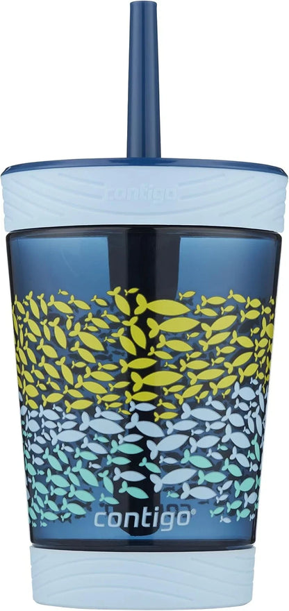 Contigo Kids Spill-Proof Tumbler with Straw 14 oz. 2 Pack