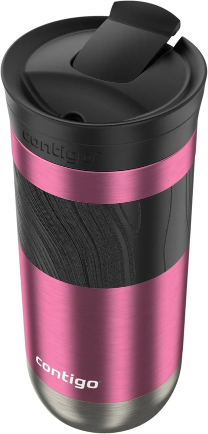 Contigo Byron 2.0 Stainless Steel Travel Mug with SNAPSEAL Lid and Grip 20oz. Juniper