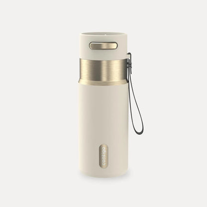 Contigo AutoSeal 24 oz Stainless Steel Vacuum-Insulated Water Bottle with Leakproof Push-Button Spout & Lock, Carry Strap, BPA-Free & Lead-Free, Dishwasher Safe