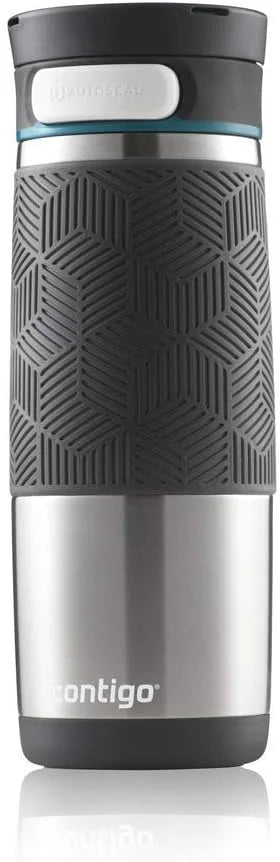 Contigo Transit Autoseal Travel Mug, Stainless Steel Thermal Vacuum Flask, Leakproof Tumbler With BPA-Free Easy-Clean Lid, 470 ml