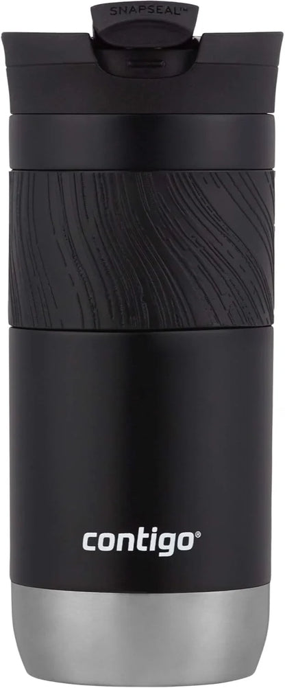 Contigo Byron 2.0 Stainless Steel Travel Mug with SNAPSEAL Lid and Grip 20oz. Juniper