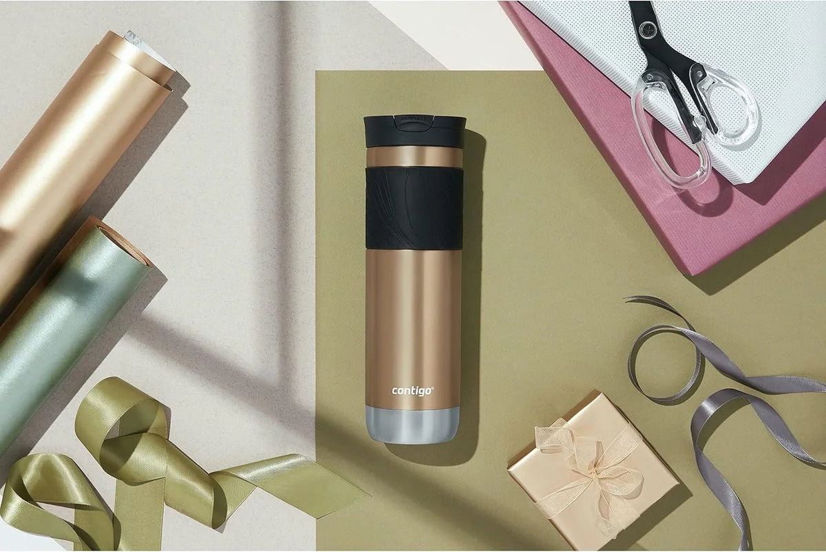Contigo Byron 2.0 Stainless Steel Travel Mug with SNAPSEAL Lid and Grip 20oz. Juniper