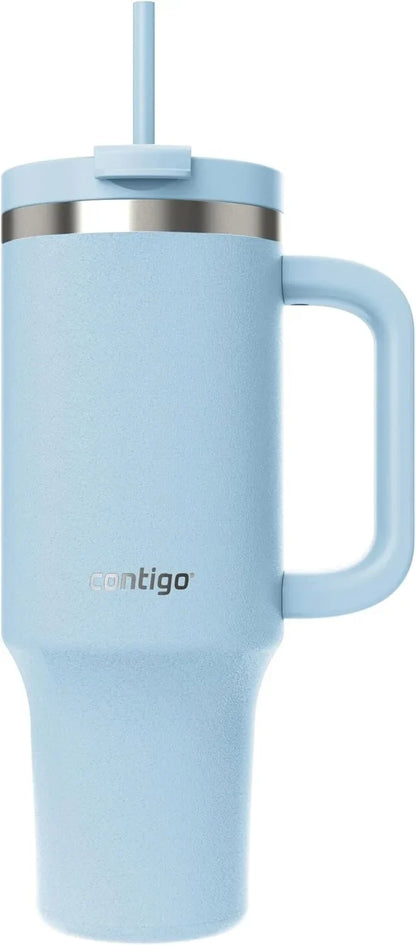 Contigo Streeterville 40oz Tumbler, Stainless Steel Vacuum Insulated, Leak-Proof, Cold for 29 Hours, Salt