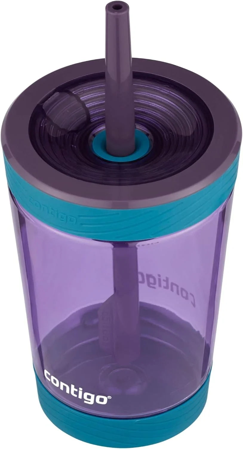 Contigo Kids Spill-Proof Tumbler with Straw 14 oz. 2 Pack