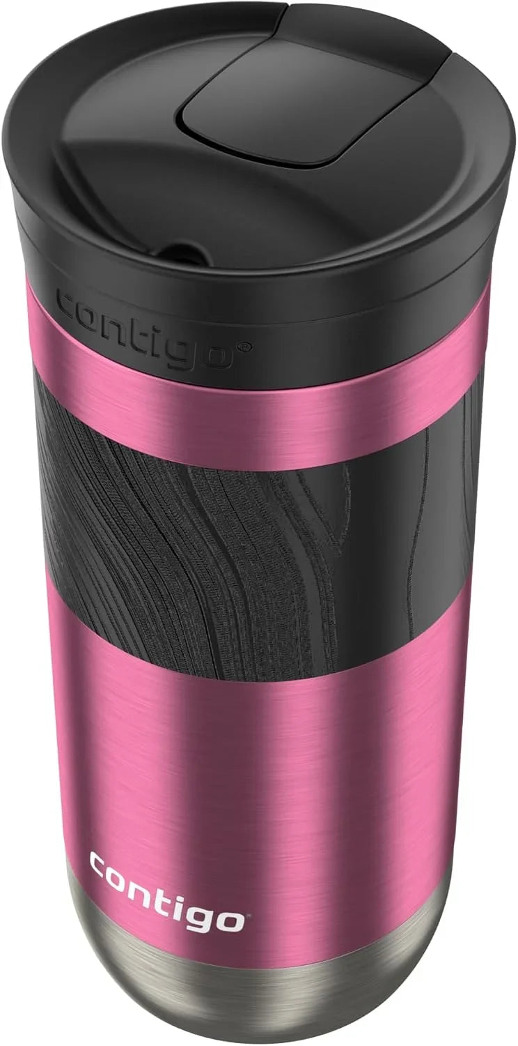 Contigo Byron 2.0 Stainless Steel Travel Mug with SNAPSEAL Lid and Grip 20oz. Juniper