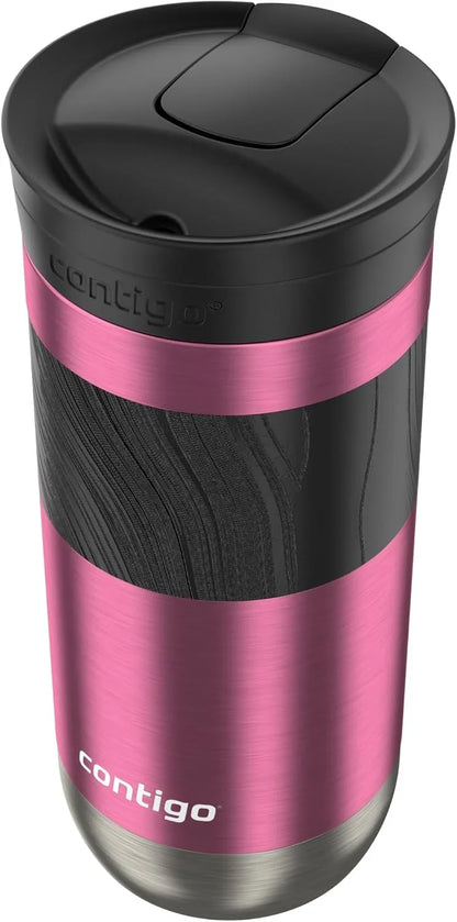 Contigo Byron 2.0 Stainless Steel Travel Mug with SNAPSEAL Lid and Grip 20oz. Juniper